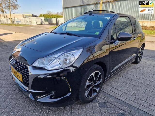 Zwart Gebruikt 2016 DS Automobiles DS3 Cabriolet So Chic Cabriolet | € 5.249 - Afbeelding 1/4