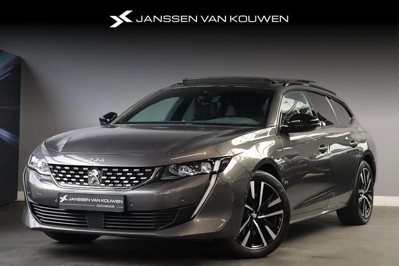 Grijs Gebruikt 2021 Peugeot 508 GT Stationwagen | € 26.795 (Eerlijke prijs) - Afbeelding 1/4
