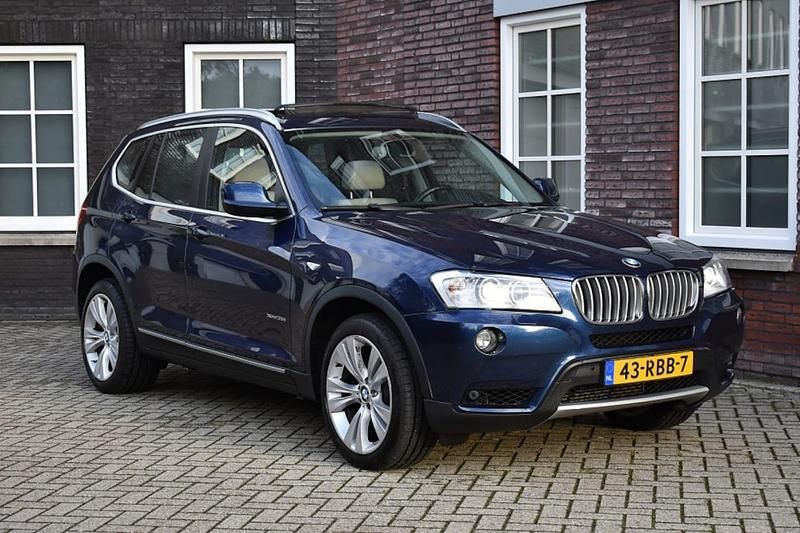Blauw Gebruikt 2011 BMW X3 Executive SUV | € 15.950 (Eerlijke prijs) - Afbeelding 1/4