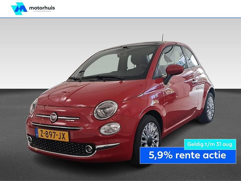 Rood Gebruikt 2024 Fiat 500 Dolcevita Hatchback | € 18.940 (Duur) - Afbeelding 1/4