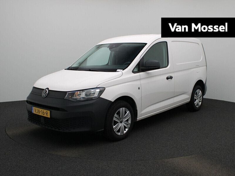 Wit Gebruikt 2021 VW Caddy Comfortline MPV | € 15.900 (Goede deal) - Afbeelding 1/4