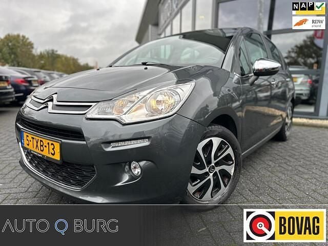 Grijs Gebruikt 2014 Citroën C3 PureTech Hatchback | € 5.950 (Eerlijke prijs) - Afbeelding 1/4