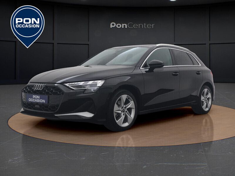Zwart Gebruikt 2024 Audi A3 Sportback Advanced Hatchback | € 39.950 (Duur) - Afbeelding 1/3