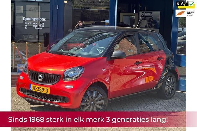 Occasion Smart ForFour Pure 71 PK (52 kW) 2016 Rood Hatchback