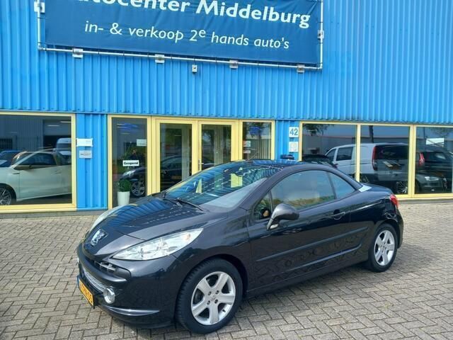 Zwart Gebruikt 2007 Peugeot 207 Cabriolet | € 3.750 (Eerlijke prijs) - Afbeelding 1/4