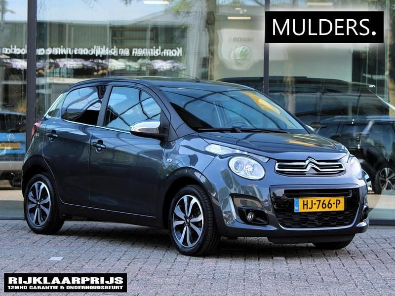 Grijs Gebruikt 2015 Citroën C1 PureTech Hatchback | € 7.537 (Eerlijke prijs) - Afbeelding 1/3