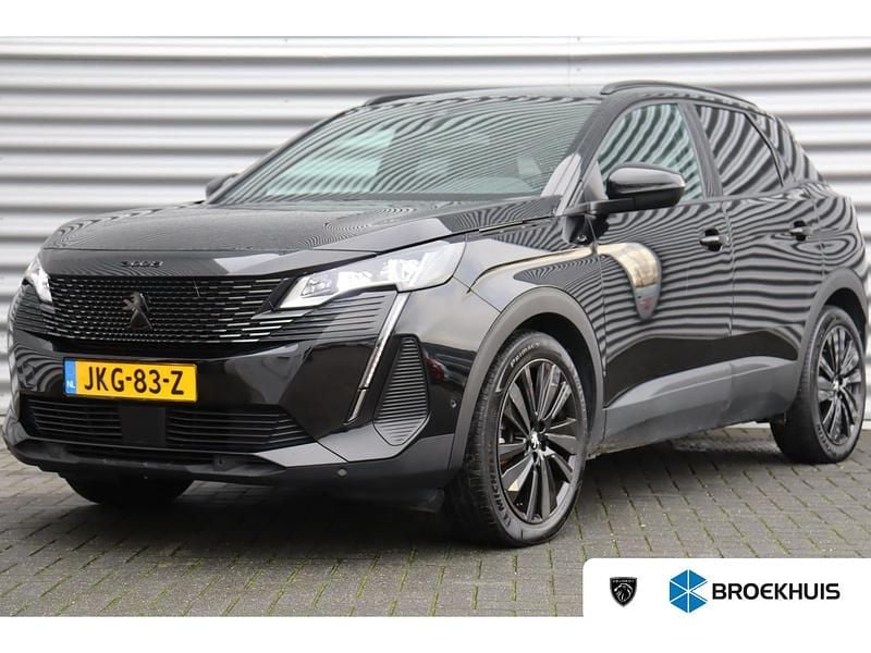 Zwart Gebruikt 2024 Peugeot 3008 GT SUV | € 30.895 (Eerlijke prijs) - Afbeelding 1/4