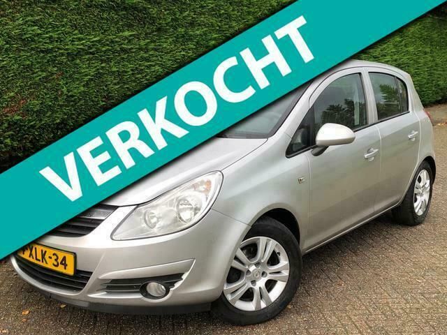 Grijs Gebruikt 2009 Opel Corsa Business Hatchback | € 2.999 (Eerlijke prijs) - Afbeelding 1/4