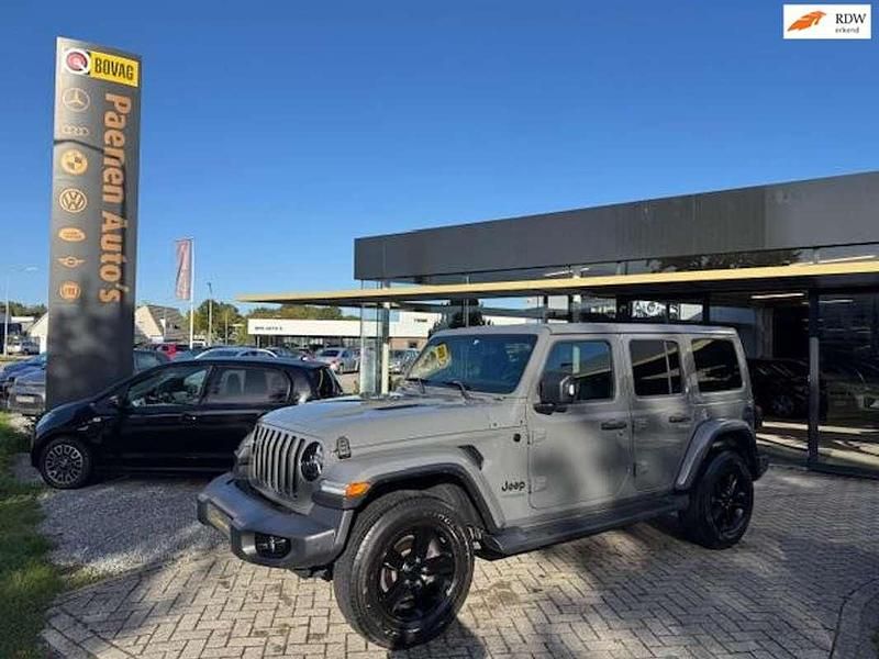 Grijs Occasion 2020 Jeep Wrangler Unlimited SUV | € 44.999 - Afbeelding 1/4