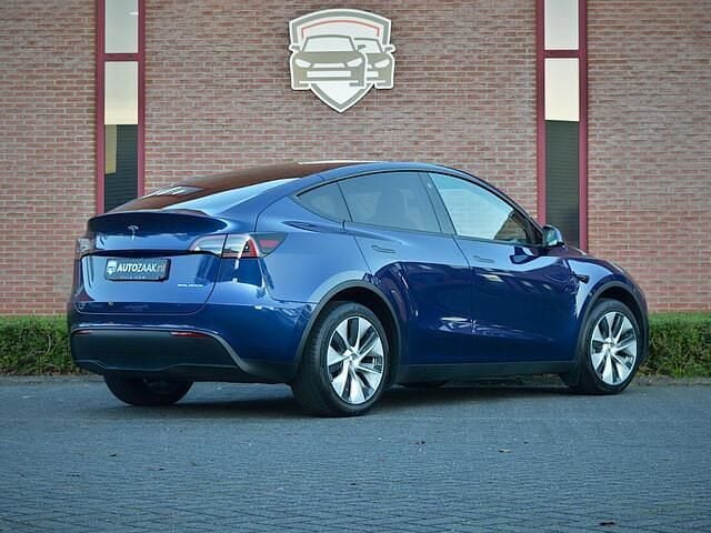 Occasion Tesla Model Y Long Range AWD 378 kW (514 PK) 2022 Blauw SUV