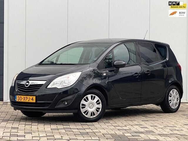 Zwart Gebruikt 2012 Opel Meriva Edition MPV | € 3.900 (Duur) - Afbeelding 1/4