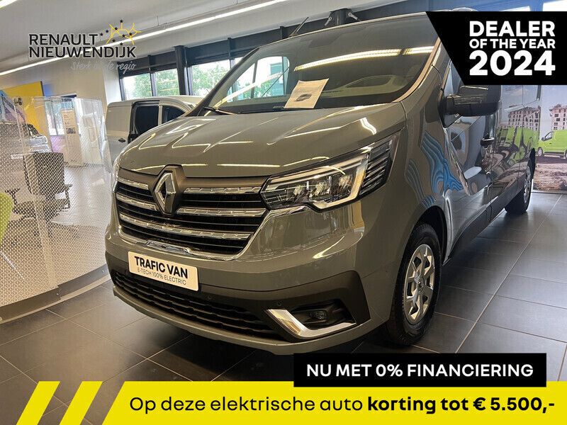 Gris urban Nieuw 2025 Renault Trafic Komfort Van | € 36.089 (Eerlijke prijs) - Afbeelding 1/4