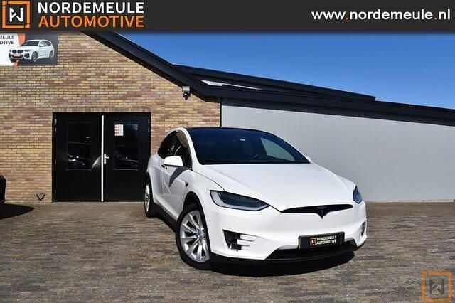 Wit Occasion 2017 Tesla Model X SUV | € 26.900 (Super prijs) - Afbeelding 1/4