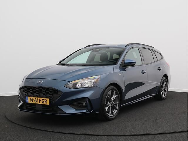 Blauw Gebruikt 2021 Ford Focus Business Edition Stationwagen | € 17.450 (Eerlijke prijs) - Afbeelding 1/4
