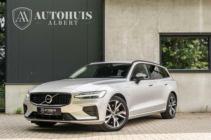 Zilver Gebruikt 2021 Volvo V60 R-Design Stationwagen | € 35.950 (Goede deal) - Afbeelding 1/4