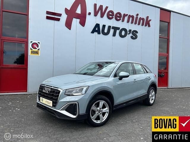 Grijs Gebruikt 2022 Audi Q2 S-Line SUV | € 27.950 (Super prijs) - Afbeelding 1/4
