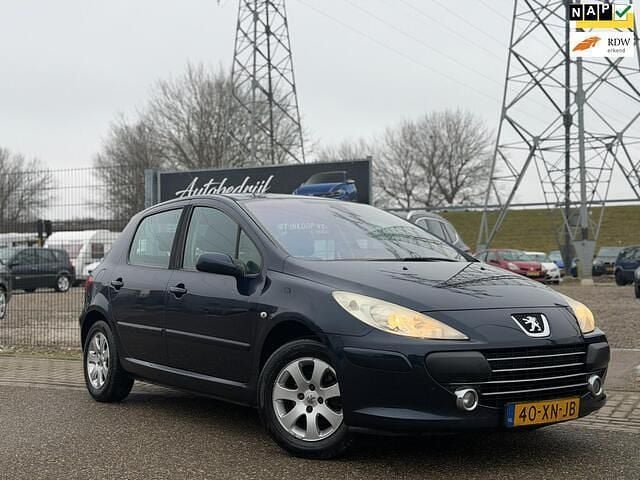 Blauw Occasion 2007 Peugeot 307 Premium Hatchback | € 1.499 (Eerlijke prijs) - Afbeelding 1/4