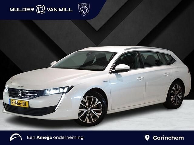Wit Occasion 2021 Peugeot 508 SW Allure Stationwagen | € 23.890 (Super prijs) - Afbeelding 1/4