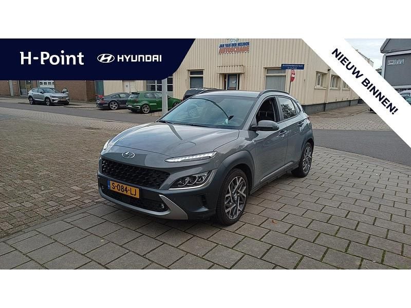 Grijs Occasion 2023 Hyundai Kona Premium SUV | € 27.490 (Super prijs) - Afbeelding 1/4