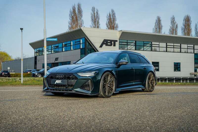 Groen Gebruikt 2022 Audi RS6 Stationwagen | € 177.450 - Afbeelding 1/4