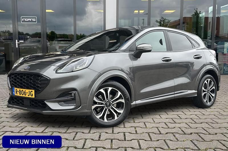 Grijs Gebruikt 2021 Ford Puma Gen-E ST-Line X SUV | € 18.900 - Afbeelding 1/4