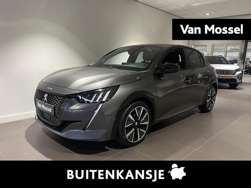 Grijs Gebruikt 2020 Peugeot 208 GT-line Hatchback | € 17.940 (Eerlijke prijs) - Afbeelding 1/3