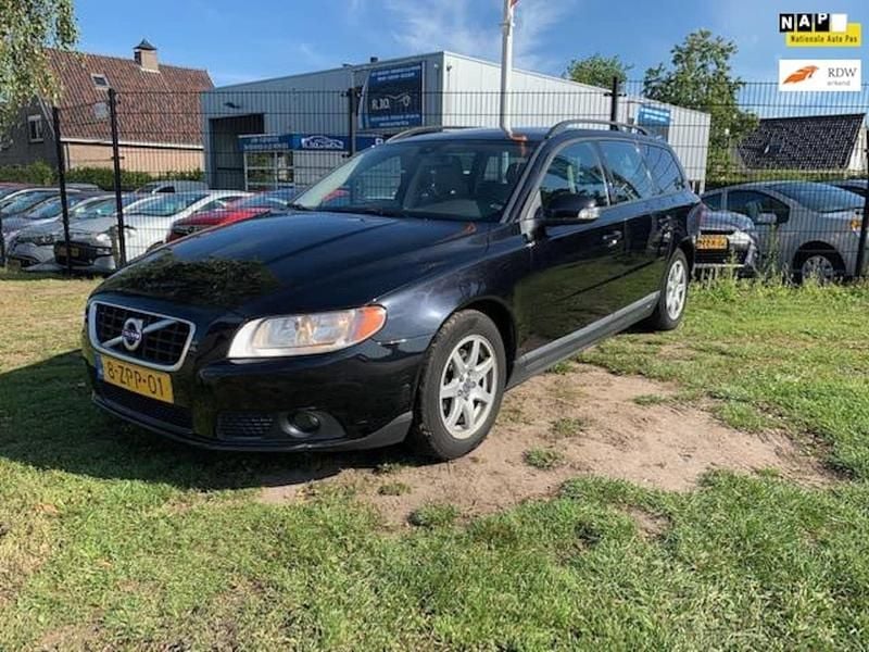 Occasion Volvo V70 Drive Kinetic 109 PK (80 kW) 2010 Zwart Stationwagen