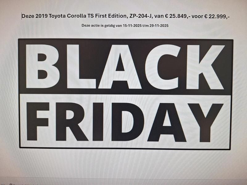 Wit Gebruikt 2019 Toyota Corolla Edition Stationwagen | € 22.400 (Goede deal) - Afbeelding 1/3