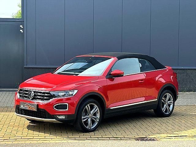Rood Gebruikt 2020 VW T-Roc Cabriolet Cabriolet | € 27.900 (Eerlijke prijs) - Afbeelding 1/4