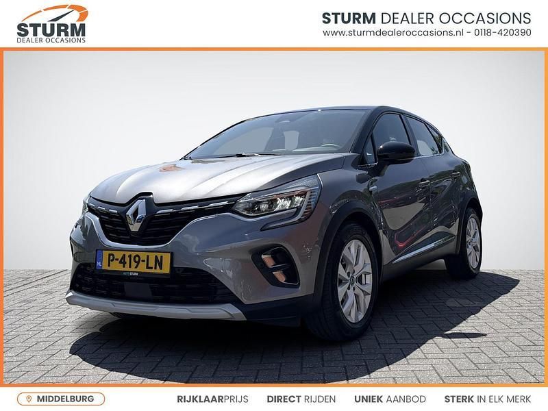 Grijs Gebruikt 2020 Renault Captur Intens SUV | € 21.339 (Eerlijke prijs) - Afbeelding 1/4