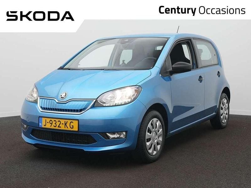 Blauw Gebruikt 2020 Skoda Citigo-e IV Ambition Hatchback | € 11.900 (Iets duurder) - Afbeelding 1/4