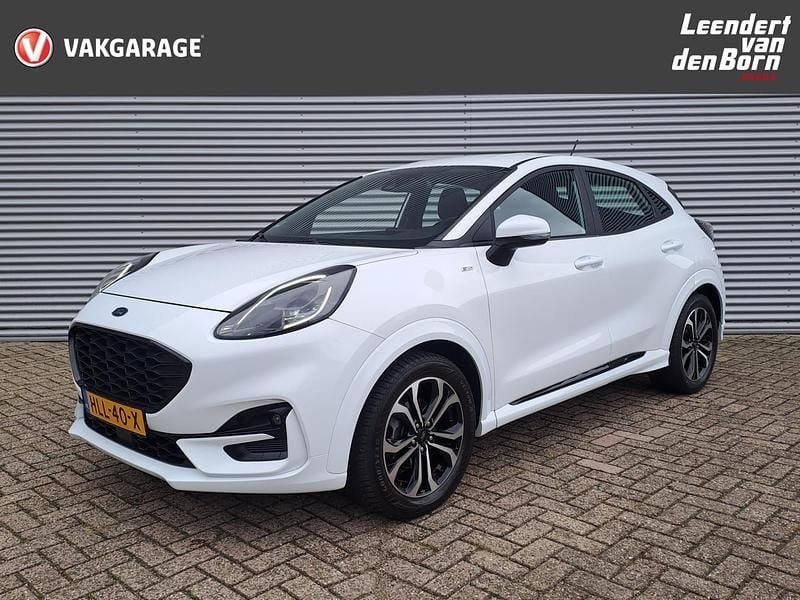 Wit Gebruikt 2020 Ford Puma ST-Line SUV | € 16.495 (Super prijs) - Afbeelding 1/4