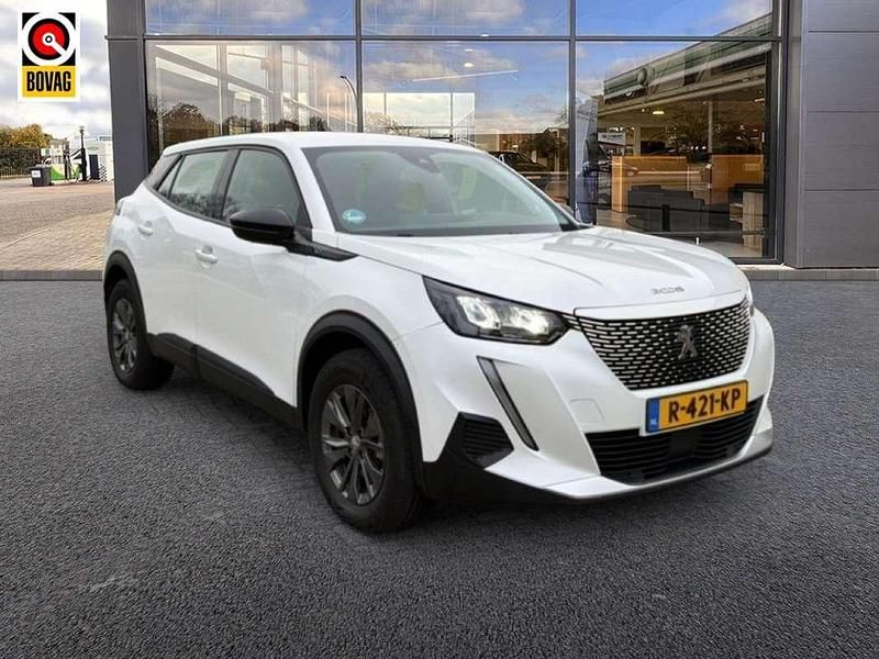 Wit Gebruikt 2022 Peugeot e-2008 Active SUV | € 16.950 (Goede deal) - Afbeelding 1/4