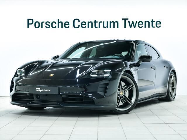 Diepzwart metallic Gebruikt 2022 Porsche Taycan GTS Sport Turismo Sedan | € 84.900 (Super prijs) - Afbeelding 1/4