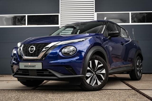 Blauw Gebruikt 2022 Nissan Juke Acenta SUV | € 15.999 (Super prijs) - Afbeelding 1/4