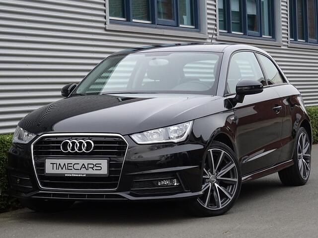 Occasion Audi A1 S-Line 95 PK (69 kW) 2015 Zwart (metallic) Hatchback
