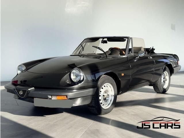Occasion Alfa Romeo Spider 128 PK (94 kW) 1984 Zwart Cabriolet