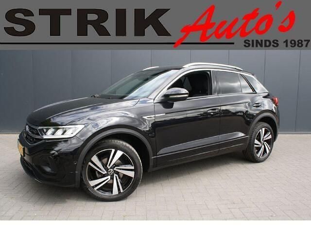 Zwart Gebruikt 2023 VW T-Roc R-line SUV | € 28.888 (Eerlijke prijs) - Afbeelding 1/4