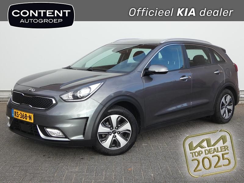 Grijs Gebruikt 2016 Kia Niro First Edition SUV | € 16.940 (Eerlijke prijs) - Afbeelding 1/4