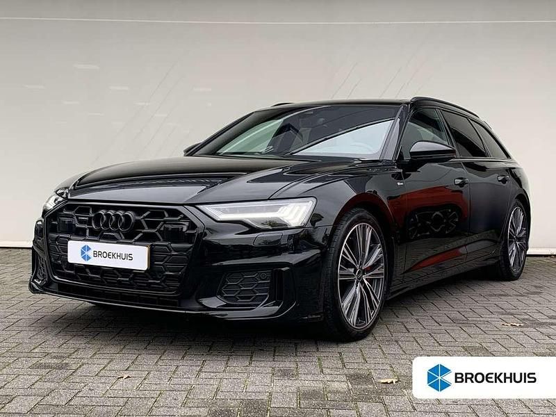Zwart Gebruikt 2024 Audi A6 Competition Stationwagen | € 57.445 (Eerlijke prijs) - Afbeelding 1/4