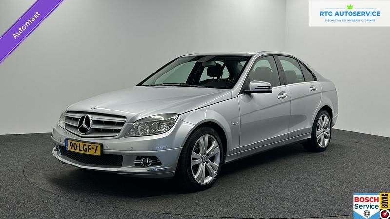 Grijs Gebruikt 2010 Mercedes C180 Elegance Sedan | € 8.500 (Eerlijke prijs) - Afbeelding 1/4