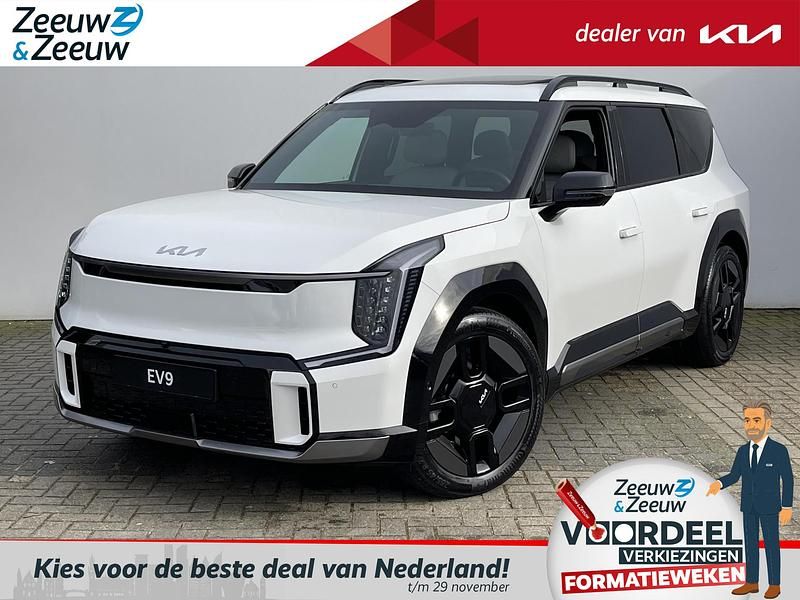 Snow white pearl Gebruikt 2024 Kia EV9 GT-Line SUV | € 76.990 (Eerlijke prijs) - Afbeelding 1/4