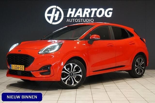 Rood Occasion 2021 Ford Puma ST-Line SUV | € 14.850 (Eerlijke prijs) - Afbeelding 1/4