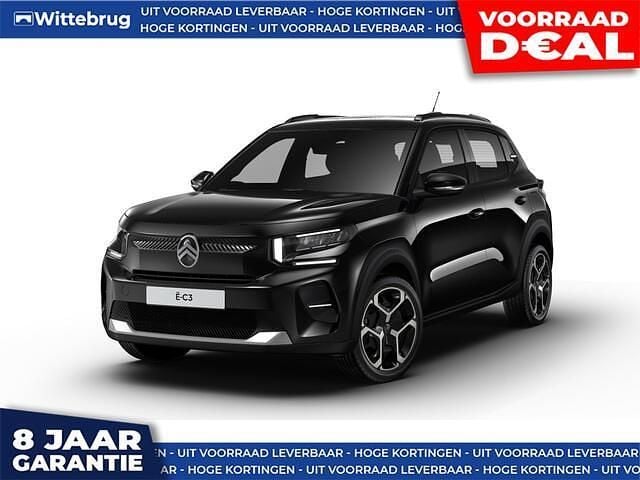 Zwart, metallic lak Nieuw 2025 Citroën e-C3 Aircross SUV | € 27.333 (Super prijs) - Afbeelding 1/4