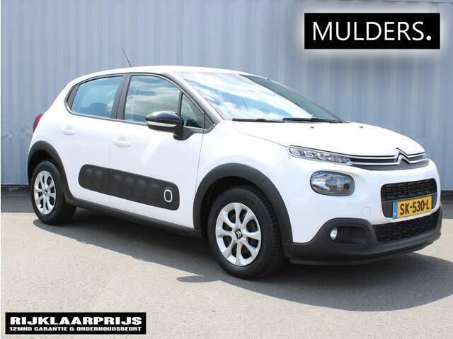 Wit Gebruikt 2018 Citroën C3 Feel Hatchback | € 13.445 (Eerlijke prijs) - Afbeelding 1/4