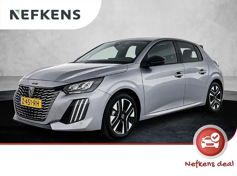 Grijs Gebruikt 2024 Peugeot 208 Allure Hatchback | € 21.380 (Super prijs) - Afbeelding 1/3