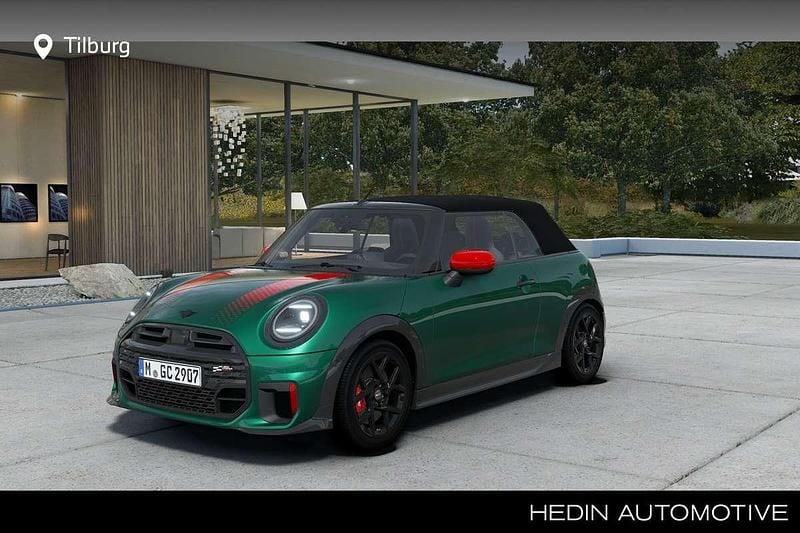 Groen Nieuw 2025 Mini John Cooper Works Cabriolet Comfort Cabriolet | € 61.674 - Afbeelding 1/4