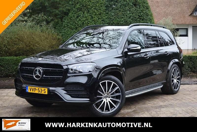 Zwart Gebruikt 2022 Mercedes GLS400 AMG SUV | € 93.179 - Afbeelding 1/4