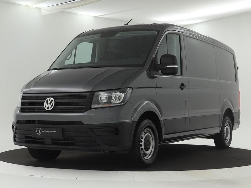 Grijs (metallic) Occasion 2024 VW Crafter Trendline Van | € 33.995 (Super prijs) - Afbeelding 1/4