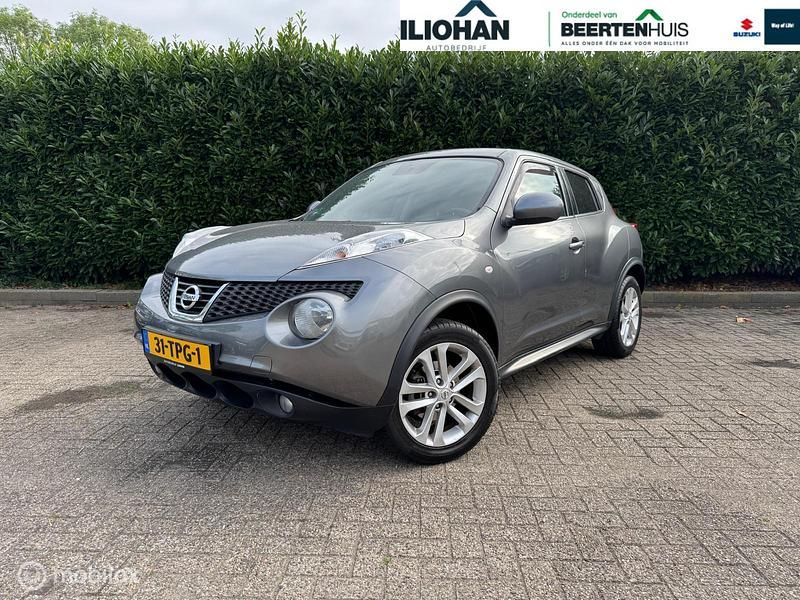 Grijs Occasion 2012 Nissan Juke Acenta SUV | € 7.950 (Eerlijke prijs) - Afbeelding 1/4